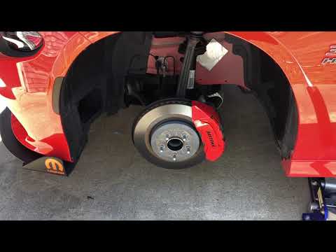 Brake Caliper Covers made by CCIAuto install on my 2017 Dodge Charger Daytona