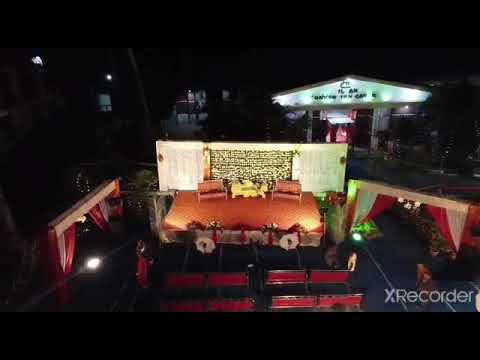 Our wedding arrangements @ Silvan Villa Resort # Night Reception view# 🎊🎉🌟