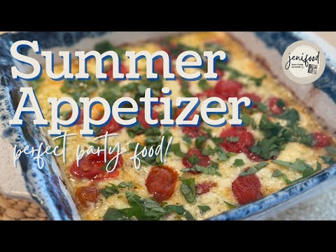 Hot Caprese Dip - An Amazing Appetizer!