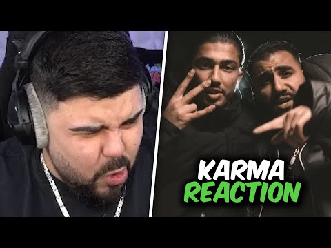 KRASSE KOMBO 🔥 SAMRA x MERO - KARMA | Reaction