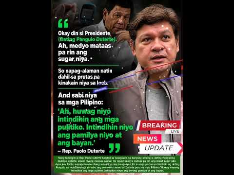 Huwag ninyong intindihin ang mga pulitiko Intindihin ninyo ang inyong pamilya at ang bayan#newsph