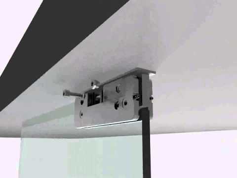 Bisagra Hidráulica Para Puerta De Cristal Sin Perforar Piso | Mercado Libre