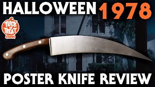 Halloween 1978 Poster Knife Review (Trick or Treat Studios)