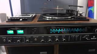 Demonstração 3 em 1 National ss8000 aparelho de som vintage toca discos Benhur Kopper Carazinho