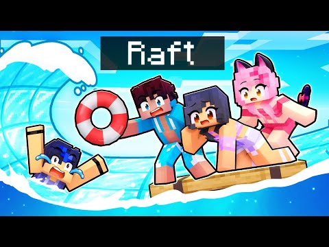 Ultimate Minecraft Trap: Aphmau's Diamond Raft!
