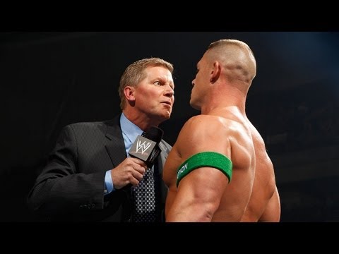 John Laurinaitis guarantees someone will be fired at No Way Out: SmackDown, June 15, 2012