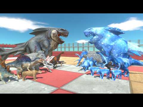 Aquatics Battle | Sea Monsters Fights Avatar Itself - Animal Revolt Battle Simulator