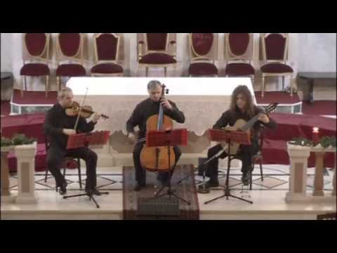 ORANGE TRIO Vivaldi concerto in D maj (second part)