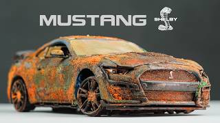 Abandoned Ford MUSTANG Shelby Cobra GT500  - Impressive Restoration