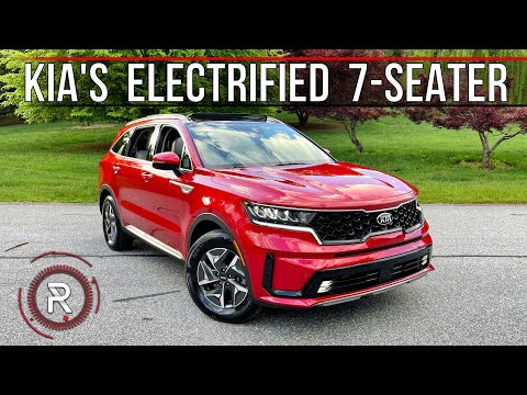 The 2021 Kia Sorento Hybrid is an Efficient Turbo-Electric 3-Row Family SUV