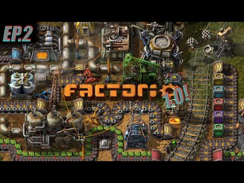 Factorio 1.0 (Official Release) - Ep.2 w/Hunter |Steel Production|