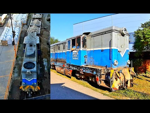 Mocanita FIENI - Manevre la fabrica