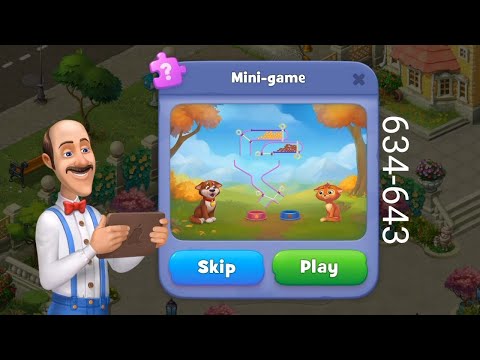 Gardenscapes 634-643