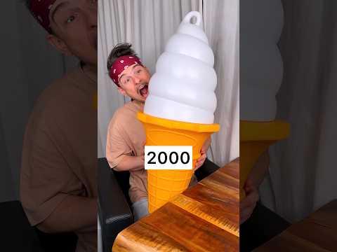 What ICE CREAM SIZE would you choose?😅❤️🍦| CHEFKOUDY