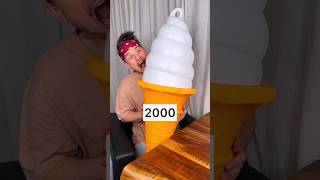 What ICE CREAM SIZE would you choose?😅❤️🍦| CHEFKOUDY