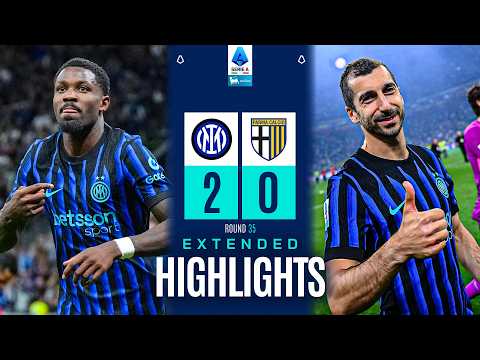 MAXI SINTESI INTER-PARMA 2-0 | EXTENDED HIGHLIGHTS | SERIE A ENILIVE 2025/26