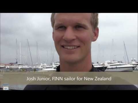 Josh Junior talks about winning Finn bronze in Hyeres