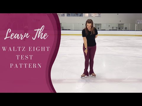 Learn To Do A Waltz Eight! - Figure Skating Footwork Tutorial
