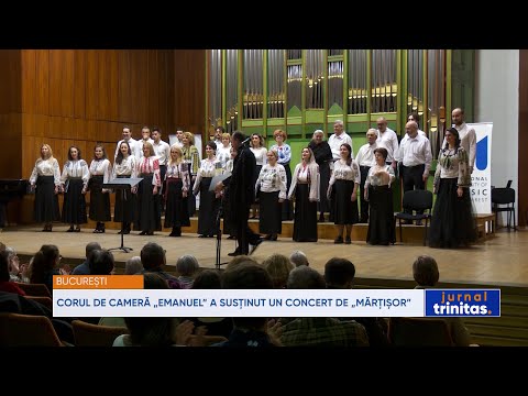 Corul de Cameră „Emanuel” a susținut un concert de „Mărțișor”