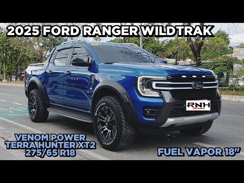 2025 Ford Ranger Wildtrak | Fuel Vapor 18" | Venom Power Terra Hunter 275/65 R18 @ RNH Tire Supply