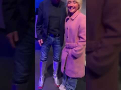 Sabrina Carpenter with Björn Ulvaeus from ABBA in Stockholm 🇸🇪