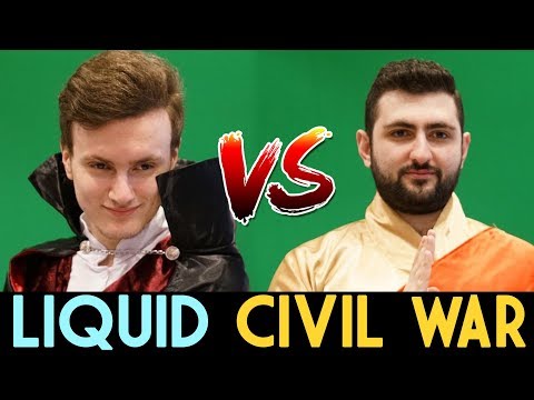 Miracle- Storm Spirit vs GH Tusk Dota 2 - Liquid Civil War