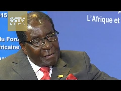 Interview: Zimbabwean President Robert Mugabe calls China “god-given true friend of Africa.”