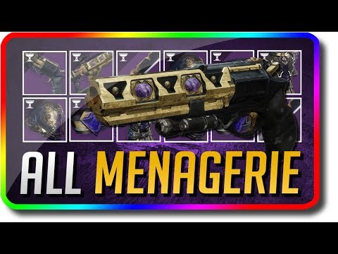 Destiny 2 - How To Get All Menagerie Gear (Destiny 2 Opulence Menagerie Rune Combos)