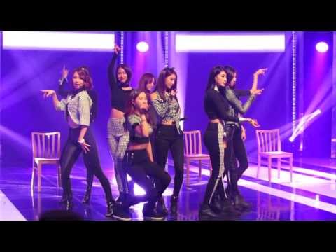 Gun-Nine Muses(나인뮤지스) Live @  Pre Rec. of 89th Simply K POP
