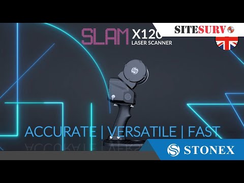Stonex X120Go SLAM 3D Laser Scanner Product Video | The Newest Handheld 3D Laser Scanner | SiteSurv