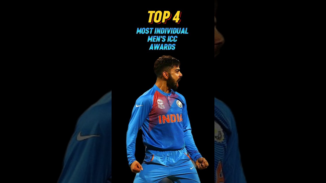 Most individual icc awards ☠️👑