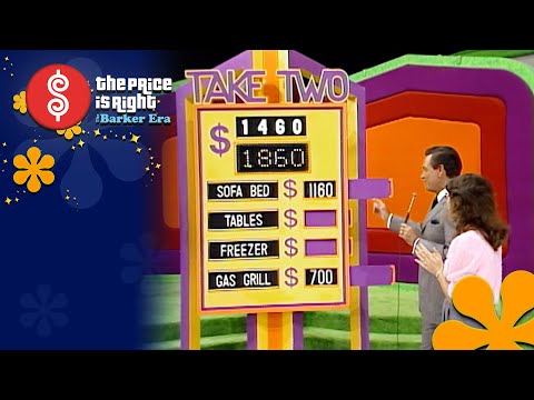Contestant Struggles Selecting Correct Pair While Playing TAKE TWO! - The Price Is Right 1984