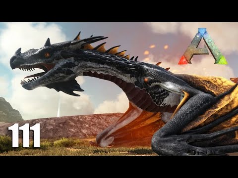 Fui PERSEGUIDO e ATACADO por um WYVERN DE FOGO -  ARK Ragnarok - Ep 111