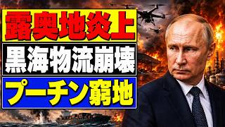 【ロシアに異変】ウクライナ無人機が深部を直撃…黒海物流にも衝撃、プーチン政権に何が？