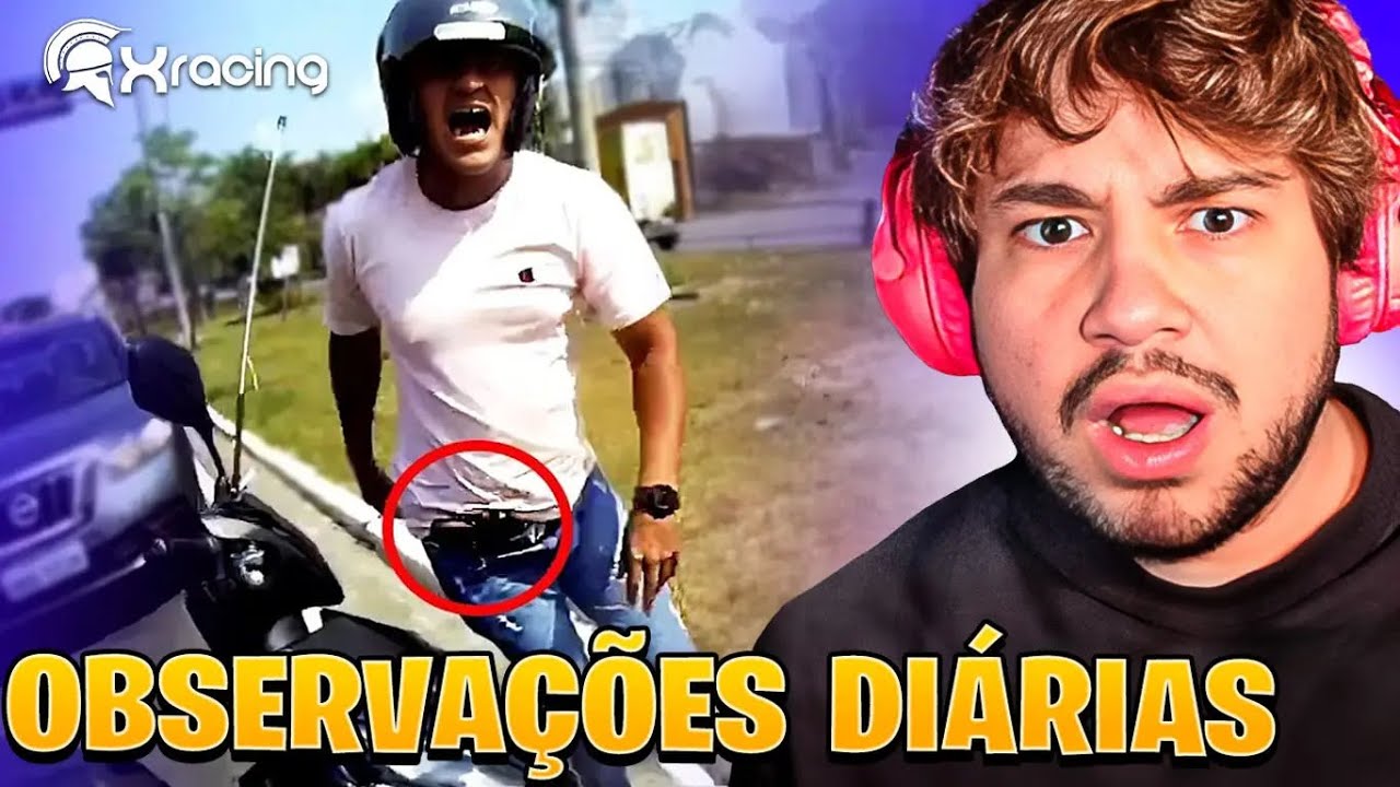 ELE FOI ZOAR O MOTOQUEIRO E QUASE SE DEU MAL! - React