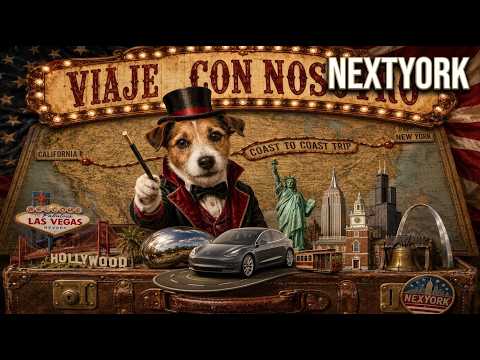 Cruzar EE.UU. en Tesla