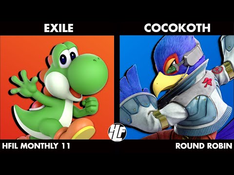 HFIL Monthly 11 Exile (Yoshi) vs Cocokoth (Falco) Round Robin