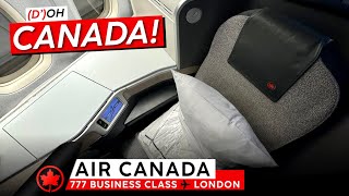 AIR CANADA 777 Business Class Trip Report 🇨🇦 Toronto to London 🇬🇧 Best in North America...?