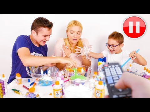 PAUSE SLIME CHALLENGE !!! ⏸