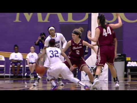2015-16 JMU WBB - Highlights vs. College of Charleston