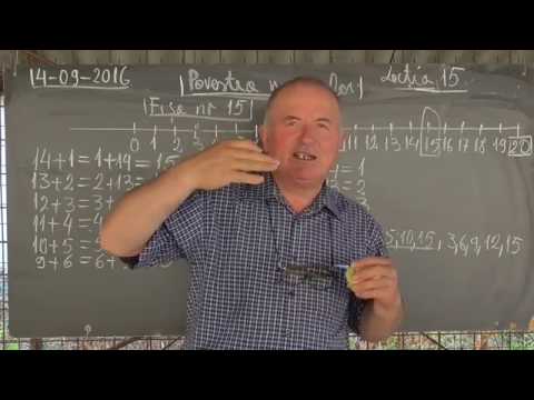 Lectia 1068 - Povestea cifrelor - Despre numarul 15