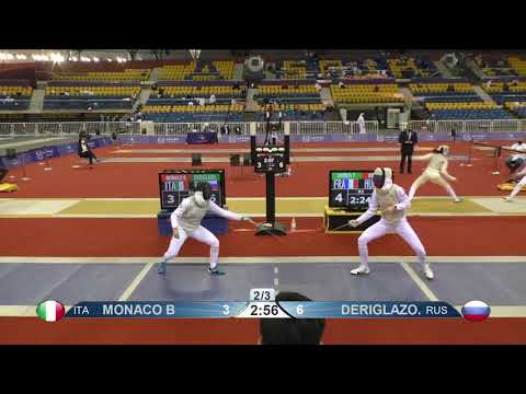 Doha 2021 SWF - L16 - Monaco ITA v Deriglazova RUS