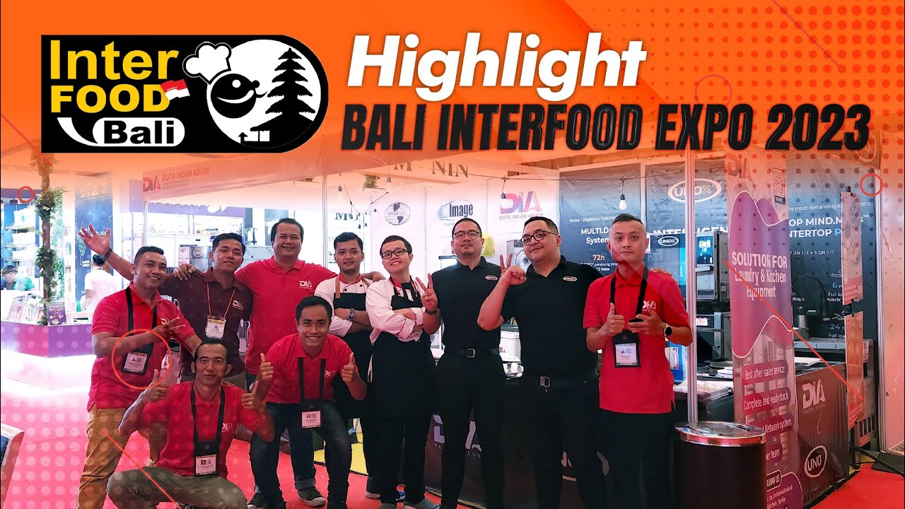 HIGLIGHT BALI INTERFOOD EXPO 2023 | Mesin Laundry Rumah Sakit & Hotel by DIA