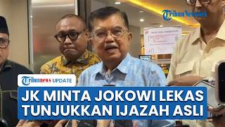 JK Beri Solusi soal Kasus Ijazah Jokowi, Minta Dokumen Asli Segera DItunjukkan ke Mata Publik