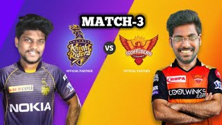 IPL Match-3|| SRH vs KKR IPL 2021 || Cricket Hghlights || Krazy Tony Cricket