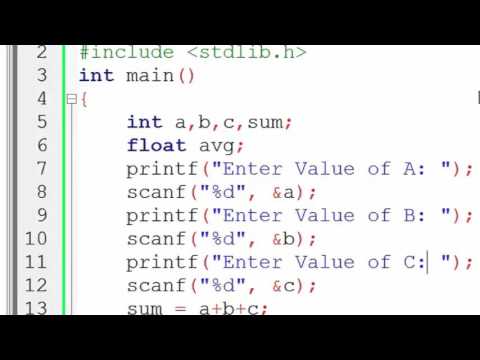 Average of Three Numbers