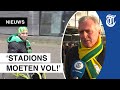 Publiek weer welkom in voetbalstadion: 'Liever veel meer mensen'