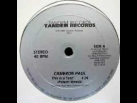 Cameron Paul - This Is A Test (Club Mix)