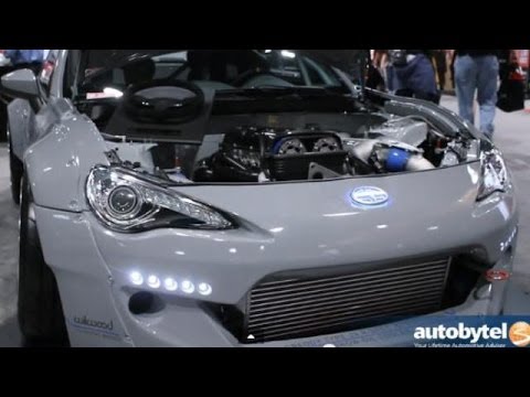 Scion FR-S w/ 2JZ-GTE Supra Engine & Rocket Bunny Kit - Ken Gushi's Scion/GReddy Dream Build @ SEMA