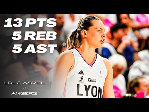 Marine Johannès 13 PTS 5 REB 5 AST vs Angers | EuroCup Women 2023